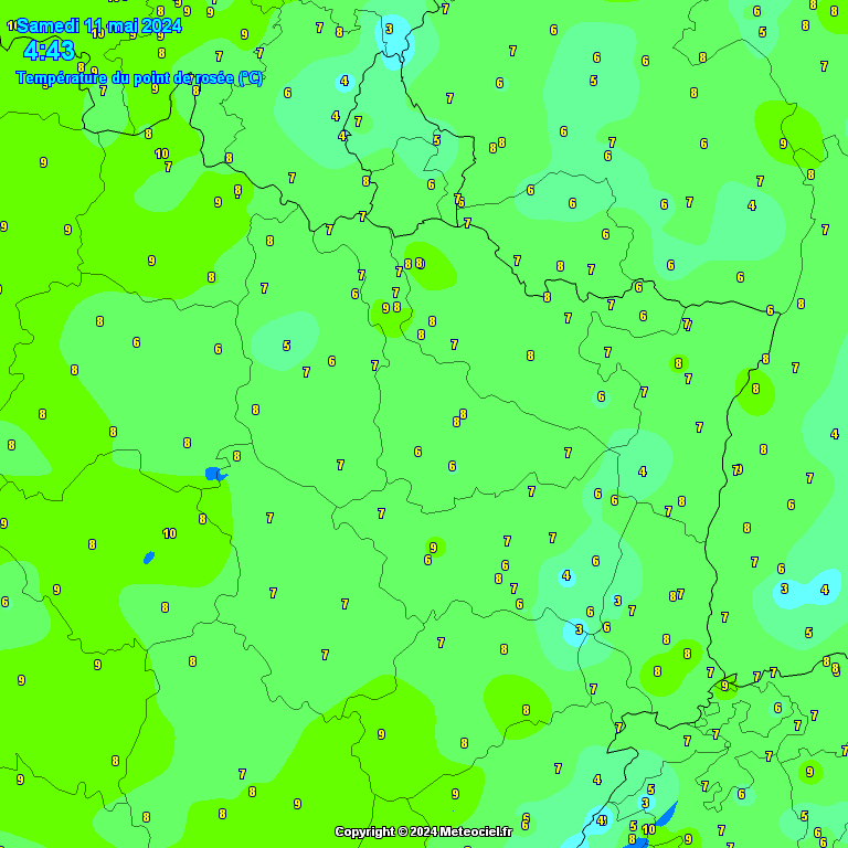 Temperature - point de rose